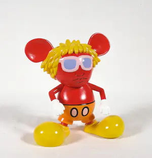 Buy Keith Haring - Rode Andy Mouse door 360ToyGroup? Bid from 1!