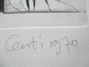 Niet of onleesbaar gesigneerd - Gesigneerde ets "Labyrinth" kopen? Bied vanaf 1!