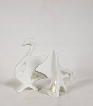 Royal Dux - 2 dekorative Tierfiguren kopen? Bied vanaf 1!