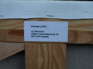 An Beerman - Olieverf op linnen , Zonnen – 100 x 115 cm - 2007 kopen? Bied vanaf 1!