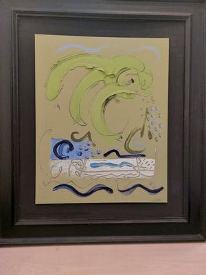 Paolo Valle - Abstract Olieverf Titel:” Cipro” kopen? Bied vanaf 100!