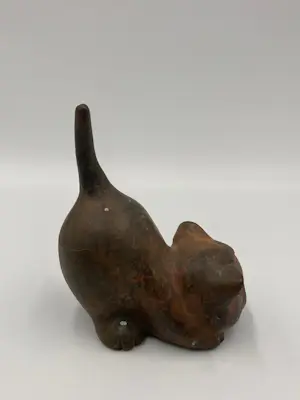 Brons (Onbekend) - Spelend katje kopen? Bied vanaf 50!