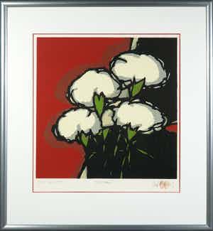 Fon Klement - Boardsnede, Penchant - Ingelijst verkocht voor € 100!