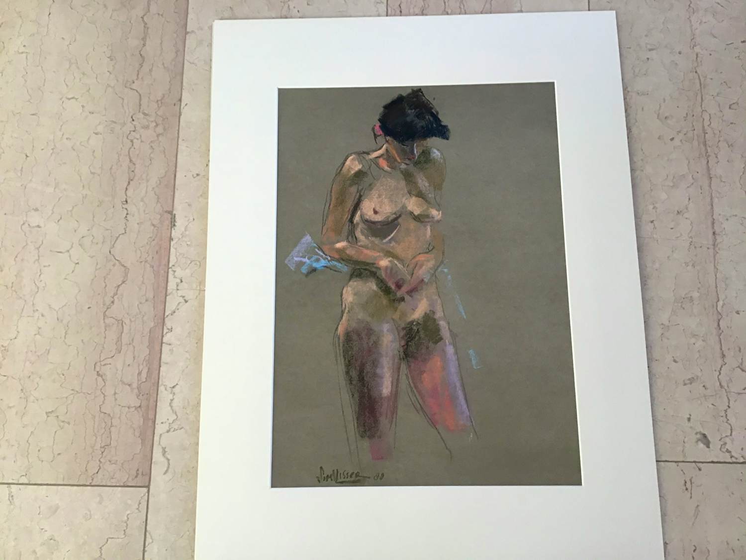 Buy Sim Visser - Vrouw met sluier? Bid from 85!