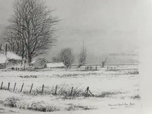 Harmen Kooistra - Winter Landschap - Zuid Holland kopen? Bied vanaf 75!