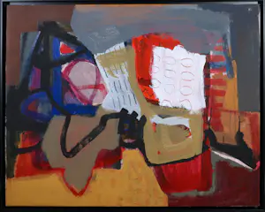 Bruno Pedrosa - Acryl op doek, Zonder titel - Ingelijst kaufen? Bieten Sie von 300!