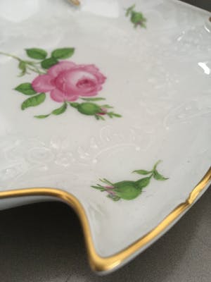 Meissen porzellan - koffie of thee potje met schaaltjes kopen? Bied vanaf 175!