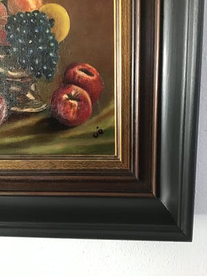 Niet of onleesbaar gesigneerd - Stilleven met fruit en schaal. kopen? Bied vanaf 1!