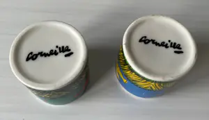 Corneille - Drinkglas "Smaak in Kunst no5" en twee eierdoppen kopen? Bied vanaf 1!