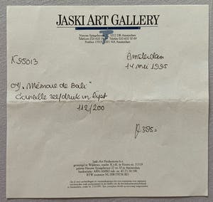 Corneille - Mémoire de Bali kopen? Bied vanaf 245!