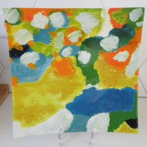 Niet of onleesbaar gesigneerd - Kunst Keramisch viesierbord ontwerp Dorien Akkal uitvoering Schoonhoven Keramiek kopen? Bied vanaf 10!