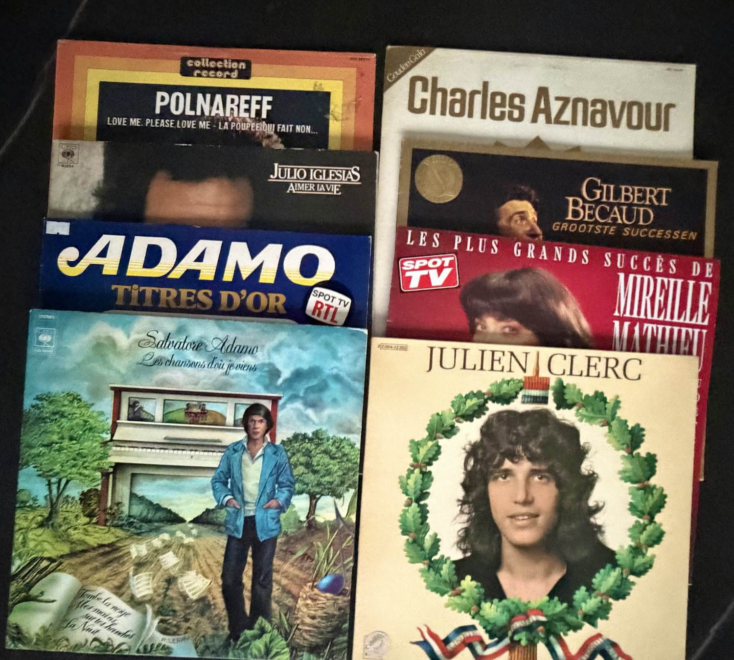 Various artists - Franstalige artiesten, waaronder Julien Clerc, Adamo, en Charles Aznavour. kopen? Bied vanaf 20!