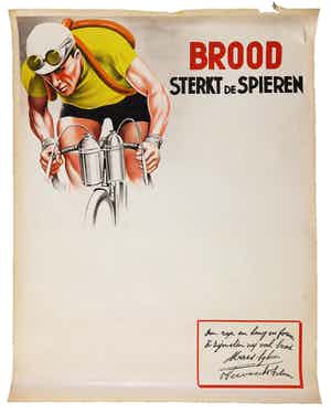 Affiche, Brood sterkt de spieren verkocht voor € 1!