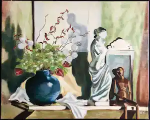 Maartje Wijngaarden - stilleven (vroeg werk) | olieverfschilderij vendu pour 65€ !