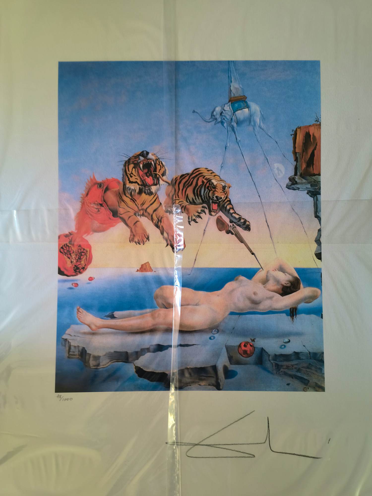 Salvador Dali - Vlucht van een Bij kopen? Bied vanaf 300!