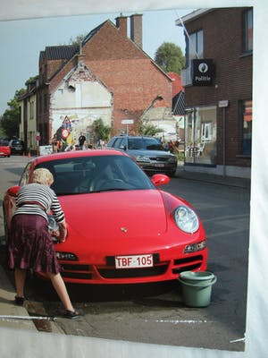 Anneke de Visser - Foto op dibond , Belgische dorpje Doel - 2009 kopen? Bied vanaf 1!