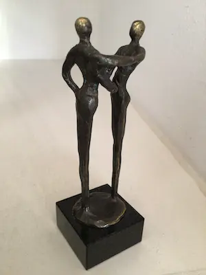 Corry Ammerlaan - Sculptuur “ DANK “. Gesigneerd kopen? Bied vanaf 1!