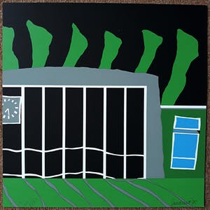 Hans Landsaat - Milena, zeefdruk kopen? Bied vanaf 35!