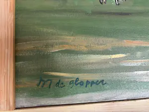 Marjan de Glopper - Landschap met koeien kopen? Bied vanaf 200!