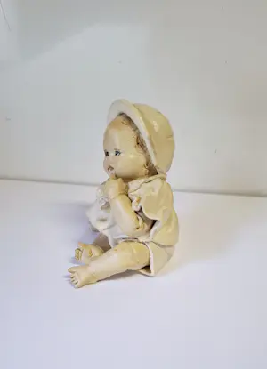 Onbekend - Vintage bisquepopje kopen? Bied vanaf 10!