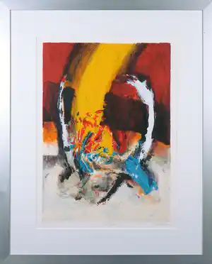 Hans Vanhorck - Litho, The Guest - Ingelijst verkocht voor € 1!