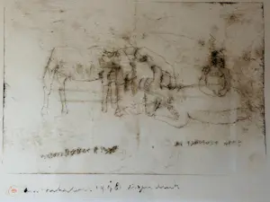 Anton Heyboer - - Orginele Ets - Het Tijdlose werk - Ingelijst - 1978 kopen? Bied vanaf 395!
