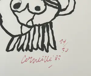 Corneille - Totem Woman - ingelijst - 19/30 kopen? Bied vanaf 250!