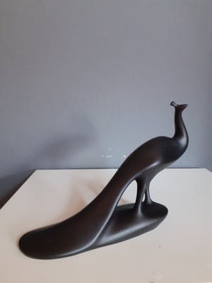 Royal Dux - Pauw gemerkt en roze driehoek kopen? Bied vanaf 1!