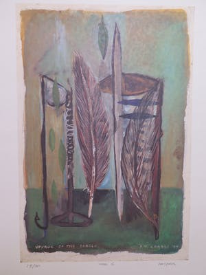 Jasper Krabbe - Voyage of the Beagle, zeefdruk kopen? Bied vanaf 40!