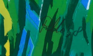 Roel Hofman - Zeefdruk, Tulpen - Ingelijst kopen? Bied vanaf 1!