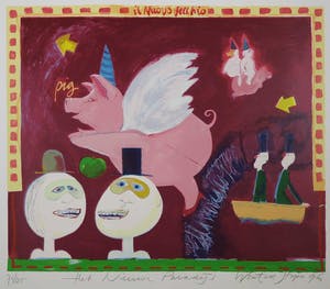 Wouter Stips - Zeefdruk, Het nieuwe paradijs kopen? Bied vanaf 40!