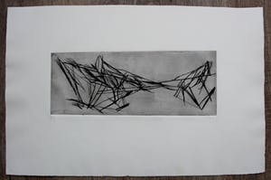 Pearl Perlmuter - ets abstract - 1961 kopen? Bied vanaf 250!