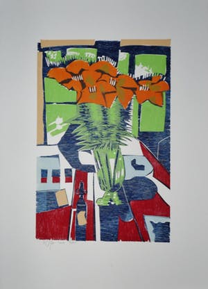 Vincent van Ojen - Bloemstilleven kopen? Bied vanaf 65!