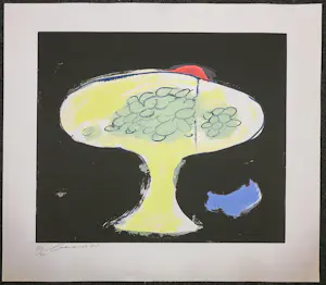 Eugène Brands - Zeefdruk, The Grapes kopen? Bied vanaf 200!