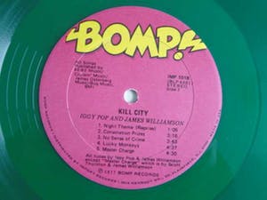 Iggy Pop - Kill City - Punk/pop - Groene uitvoering - Rare kopen? Bied vanaf 20!