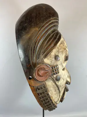 Igbo - 220921 - African IGBO Mask - Nigeria. kopen? Bied vanaf 65!