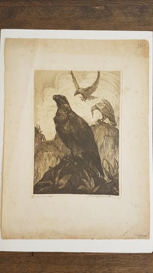 Jan Schonk - Lot van 7 prenten, 5x handgesigneerd kopen? Bied vanaf 150!