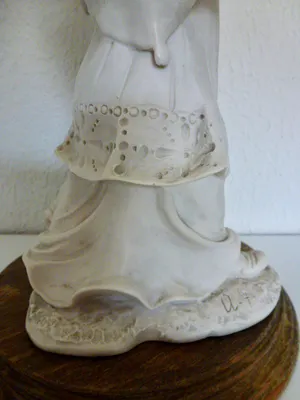 Real Fabbrica Capodimonte - Giuseppe Armani - Meisje wast hond (Washday) en 2 Misdienaren met parasol kopen? Bied vanaf 1!