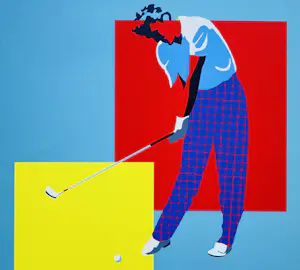 AcheterHuub Lepelaar - Golfer II? Enchérissez de 55!