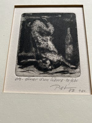 Piet Snoeren - Diner d'un lievre kopen? Bied vanaf 25!