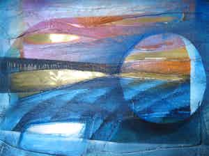 Inez van Maanen - Abstract zonder titel verkocht voor € 35!