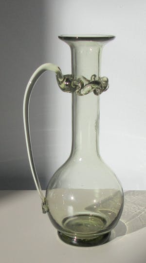 Novy Bor - Berkemeyer Stijl hand geblazen glazen karafje - Josef & Eva Flek (J.E.F. Glas) kopen? Bied vanaf 27!