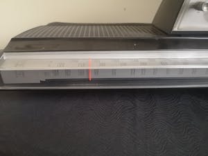 Niet of onleesbaar gesigneerd - Originele Space age klokradio van Philips uit 1967, kopen? Bied vanaf 1!