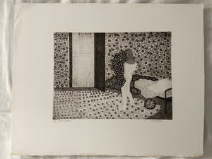 Dineke van Tongeren - Vier expressionistische etsen kopen? Bied vanaf 40!