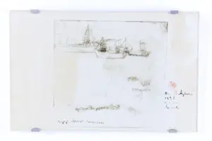 AcheterAnton Heyboer - Ingelijste ets: Compositie met schepen - 1978? Enchérissez de 1!