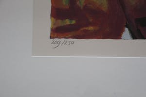 Herman Brood - ingelijste grote zeefdruk: Family Affair - 1994 kopen? Bied vanaf 399!