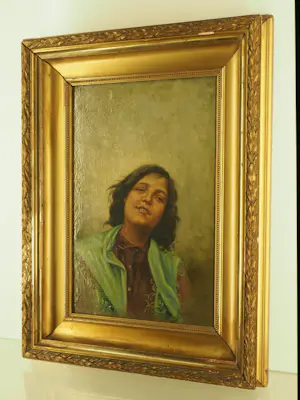 Filippo Marantonio - "Portret van een Jong Meisje" of "Zigeunermeisje" kopen? Bied vanaf 100!