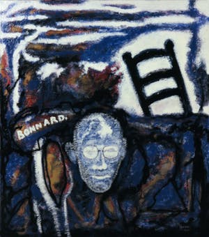 Pieter Haan - Acryl op doek, Eetkamer in Le Bosquet kopen? Bied vanaf 1!