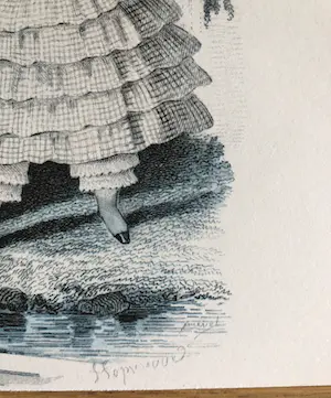 Francois-Claudius Compte-Calix - Les Modes Parisiennes (dame met twee kinderen) kopen? Bied vanaf 1!