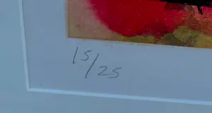 Karel Appel - Ingelijste ets/aquatint; Nostalgie de la Trompette kopen? Bied vanaf 799!